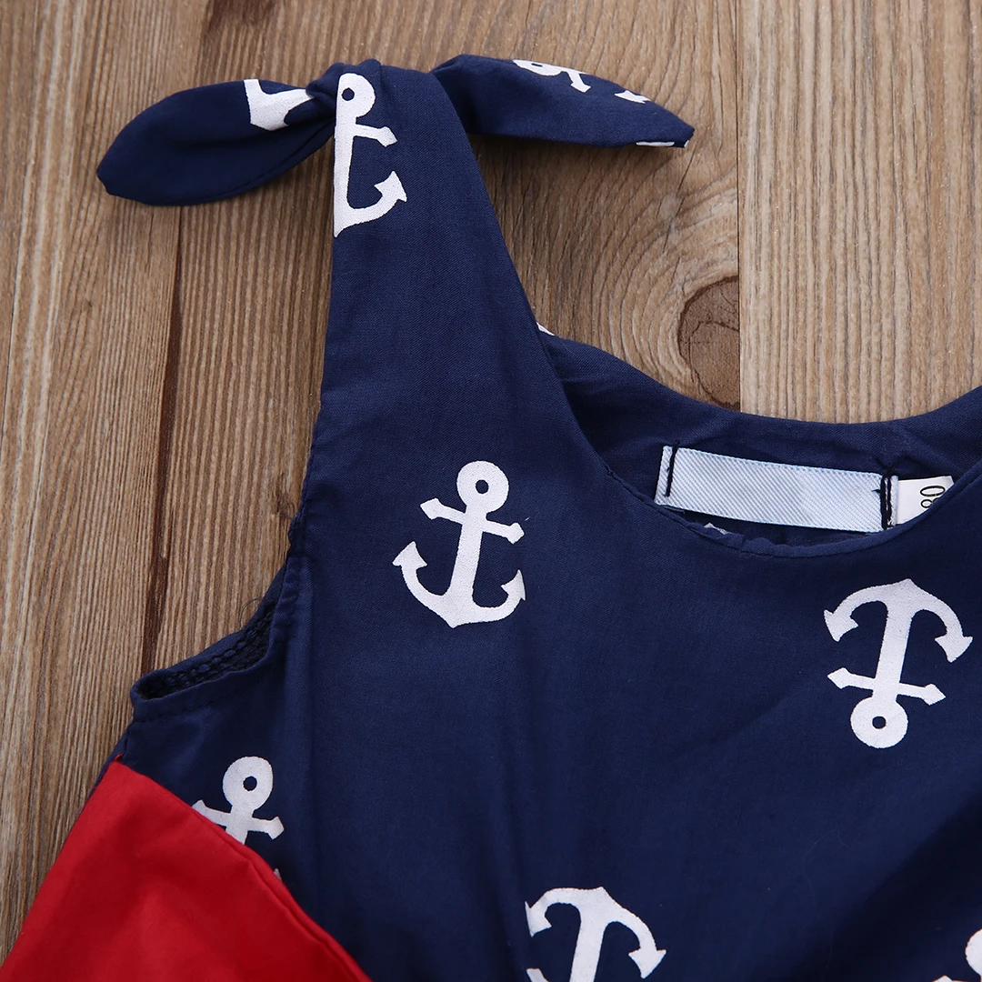 Комплект из 2 предметов топ с бантом и якорем футболка шорты спортивные комплекты