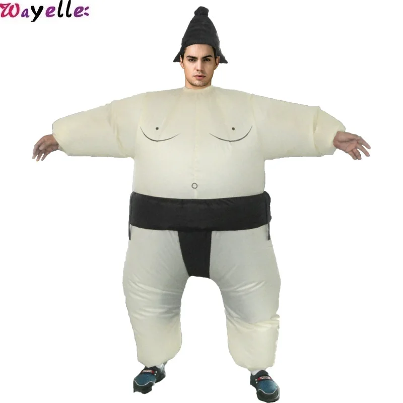 Надувной костюм куклы Хэллоуин забавное шоу РЕСЛИНГ реквизит японский стиль