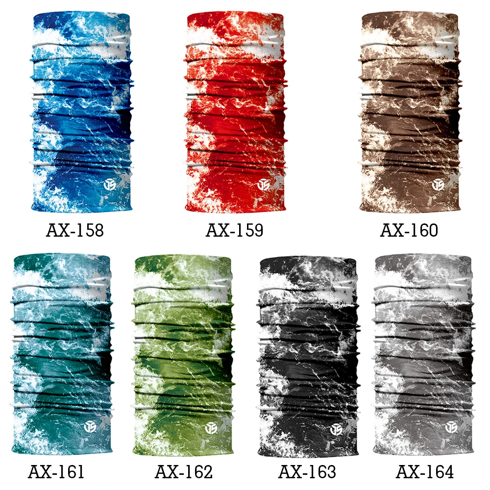 Бесшовный защитный шарф труба для мужчин и женщин дышащая Балаклава с 3D рисунком