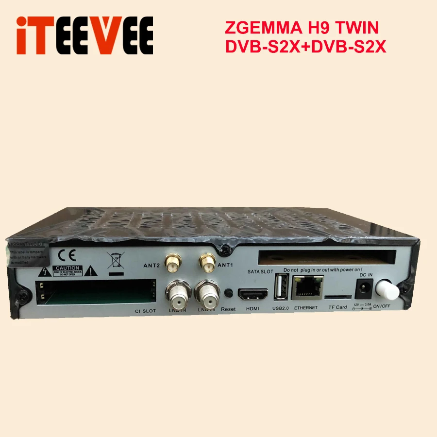 2 шт./лот, новинка, 4K UHD телеприставка ZGEMMA H9, двойная ОС Linux E2, двухъядерный Ci+ спутниковый ресивер, DVB-S2X+ S2X, Двойные тюнеры