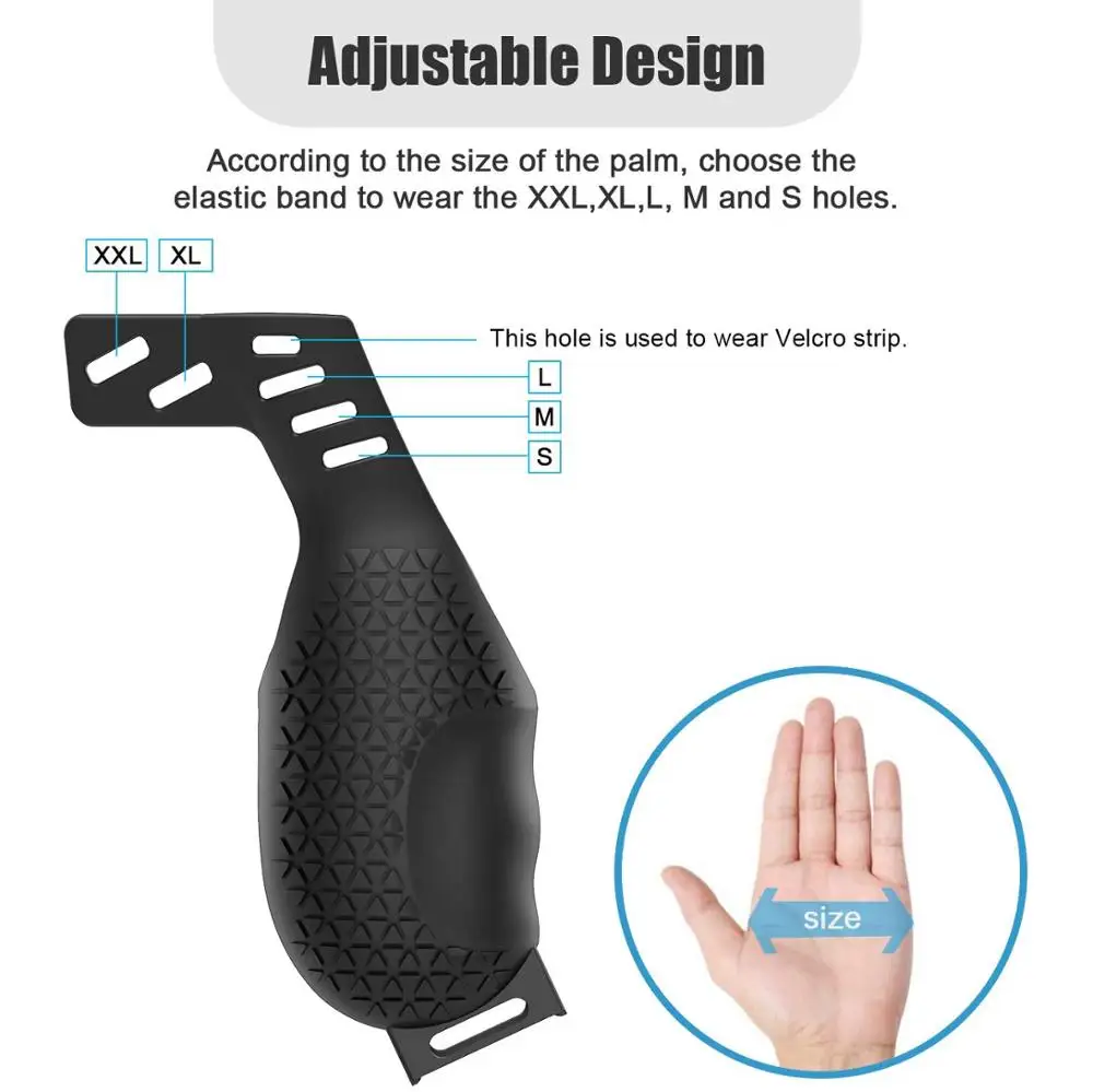 Защитный чехол для сенсорного контроллера Oculus Quest 2 с регулируемым ремешком на