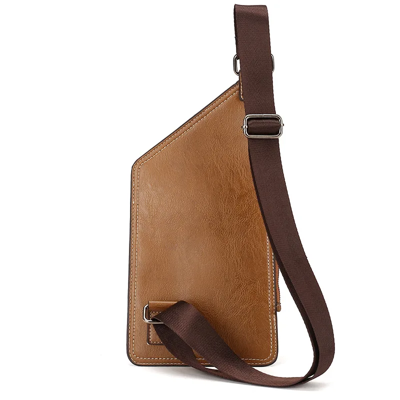 2020 Summer New Jeepbuluo Men's Chest Bag Shoulder Messenger Retro Casual Fashion For All Matching | Багаж и сумки