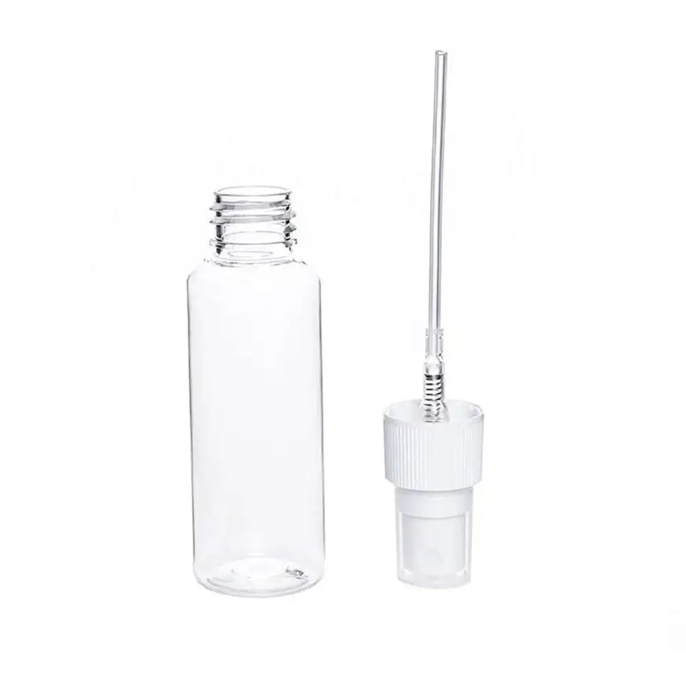 4 шт прозрачные пластиковые бутылки с распылителем многоразовые тонкие для