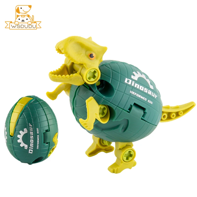 Фигурка-Пазл Яйца динозавра деформированная с отверткой | Игрушки и хобби