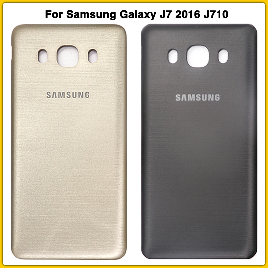 J710 задний Чехол для samsung Galaxy J7 версия J710 J710F крышка батареи задняя крышка