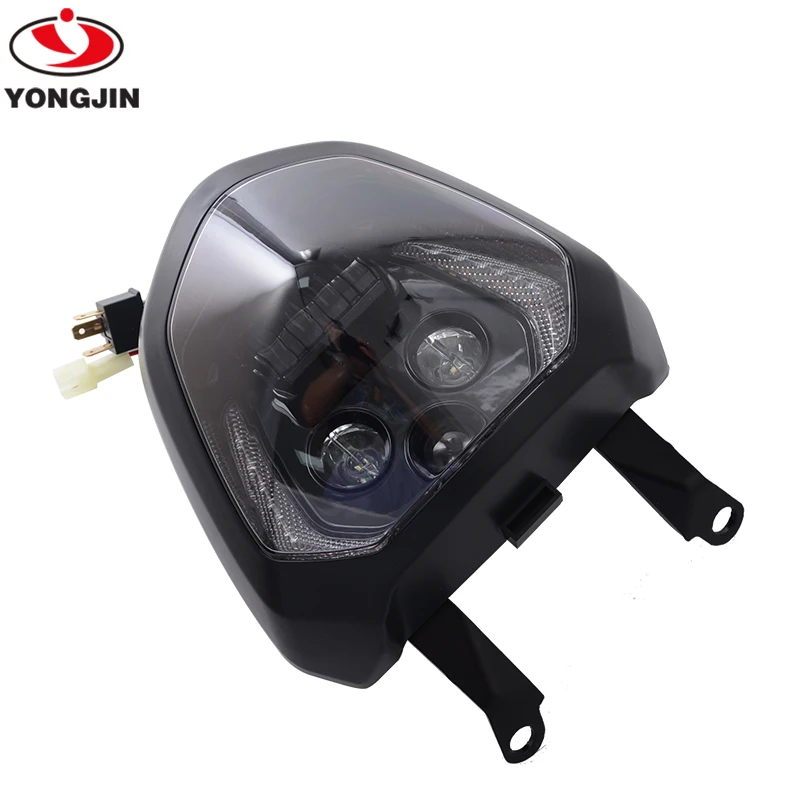 

MT07 MT09 Headlight LED Lamp MT07 2018 2019 For Y-AMAHA Headlight MT09 FZ09 2014 2015 2016 DRL