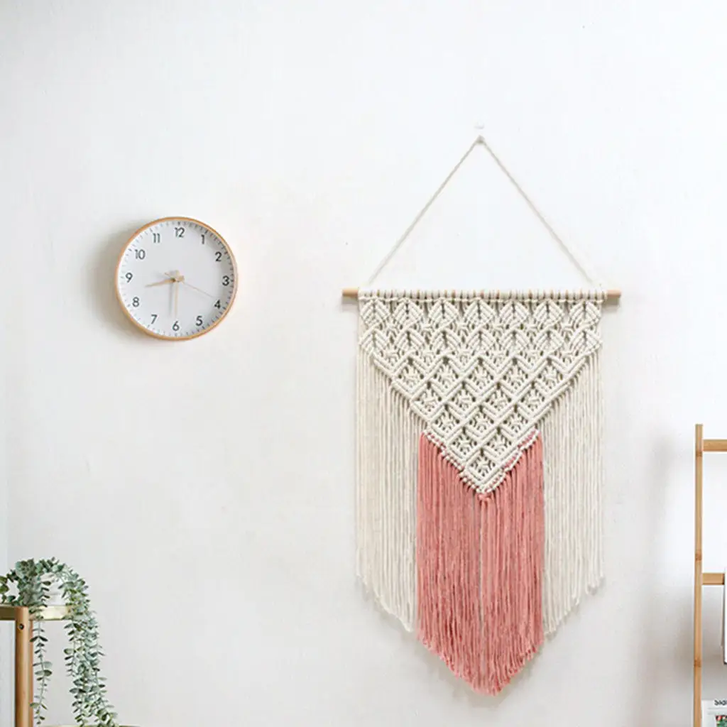 

Boho Dream Catcher Macrame Wall Hanging Bohemian Home Decor Girls Kids Nursery Christmas Ornament Decoration Gifts