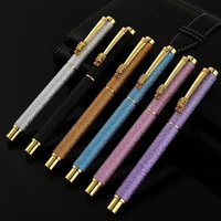 manufacturer 0 5mm metal signature pen 6 pcs stationary supplies stationary pens school supplies student