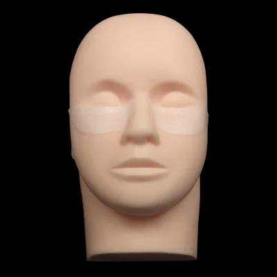 

Make Up Practice Model Mannequin Flat Head For Eyelash Grafted Training Practice Head Silicone Eyelashes Extension Drop Shipping
