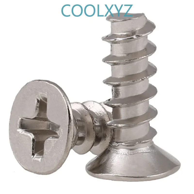 CoolXYZ поперечная потайная плоская головка с плоским концом саморезы КБ Philips