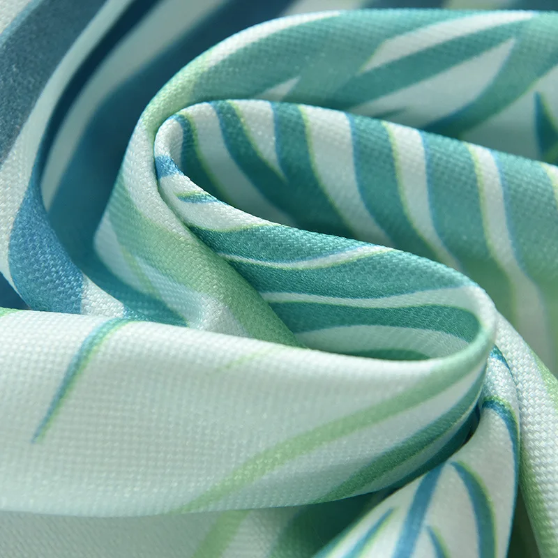 Простые современные нордические бархатные льняные шторы с банановыми листьями