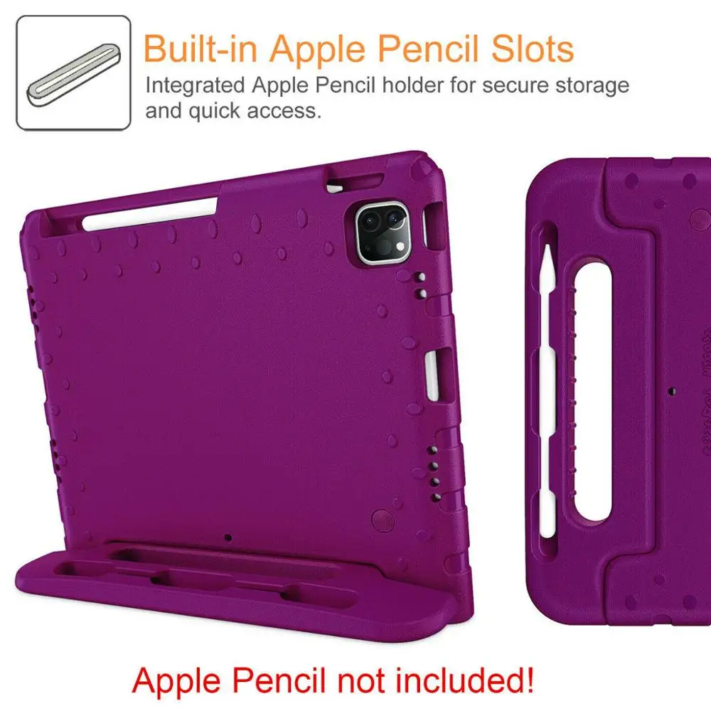 

Kids EVA Foam Cover Shockproof Tough Handle Stand Tablet Case Apple iPad 11 Pro 2020 A2228 A2231 shell