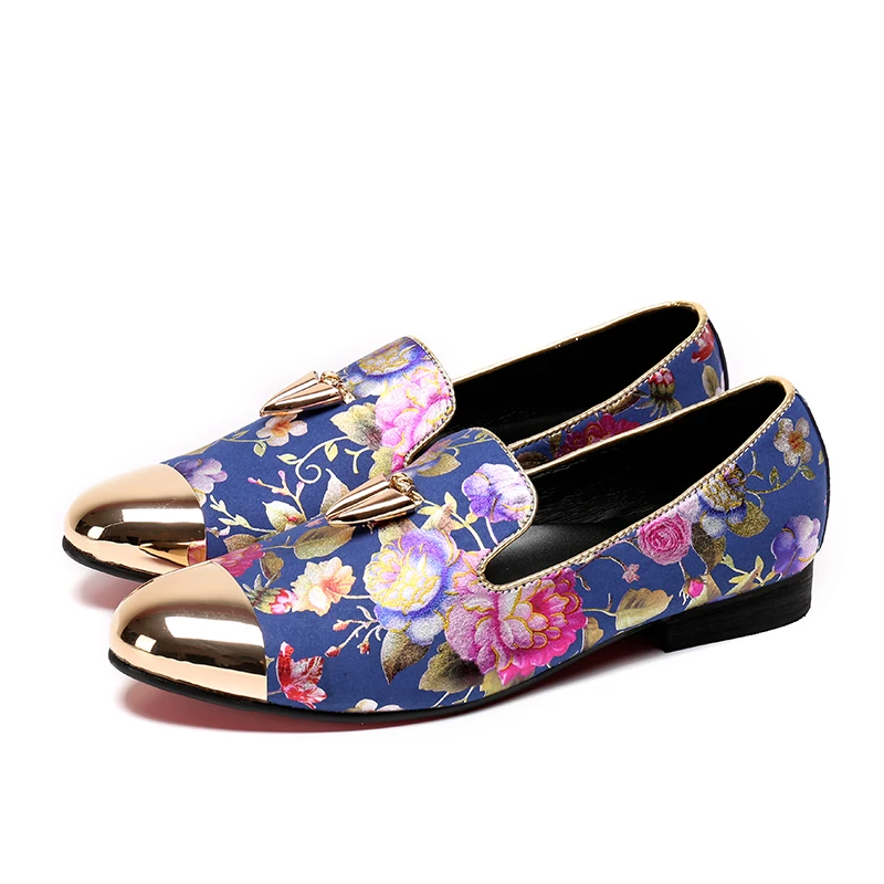 

Для мужчин с цветочным принтом, с металлической отделкой; Матч Цвета Туфли-оксфорды; Туфли-броги на низком каблуке размера плюс Туфли-оксфор...