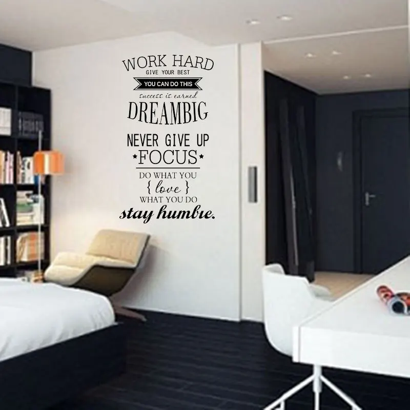 Резные работы жесткий сон Большой АРТ стены Стикеры съемные настенные декорации