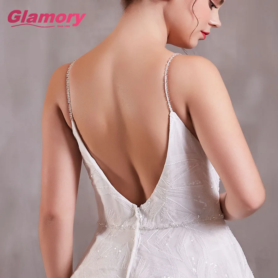 

Chaozhou Wedding Dress Fabric Beaded With Crystals Mermaid Bridal Gowns