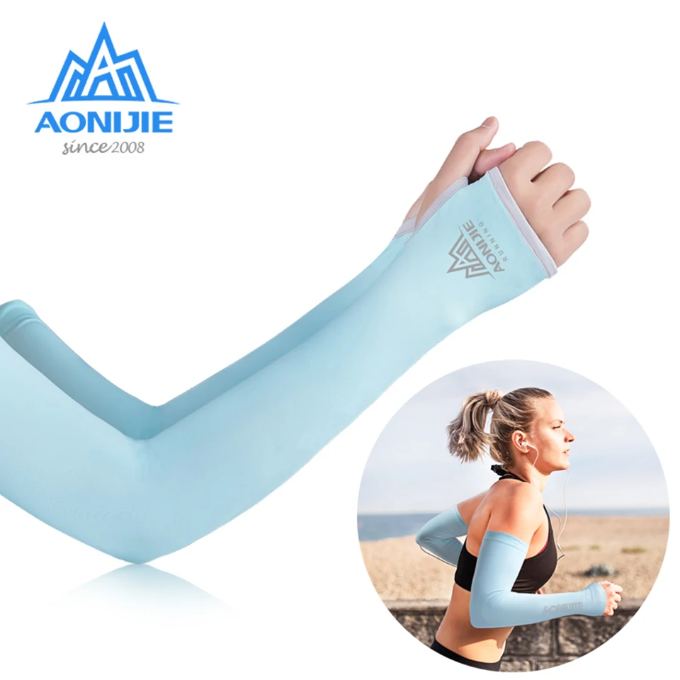 AONIJIE E4117 одна пара с защитой от УФ лучей охлаждения рукава для защиты рук крышка