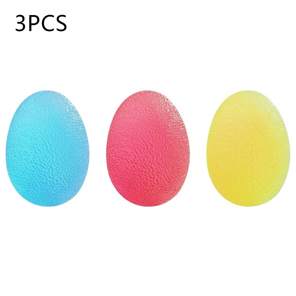 

Silicone Fitness Hand Expander Gripper Strengthen Exerciser Trainer Stress Power Ball Egg Hand Grip Powerball Forearm Exerciser
