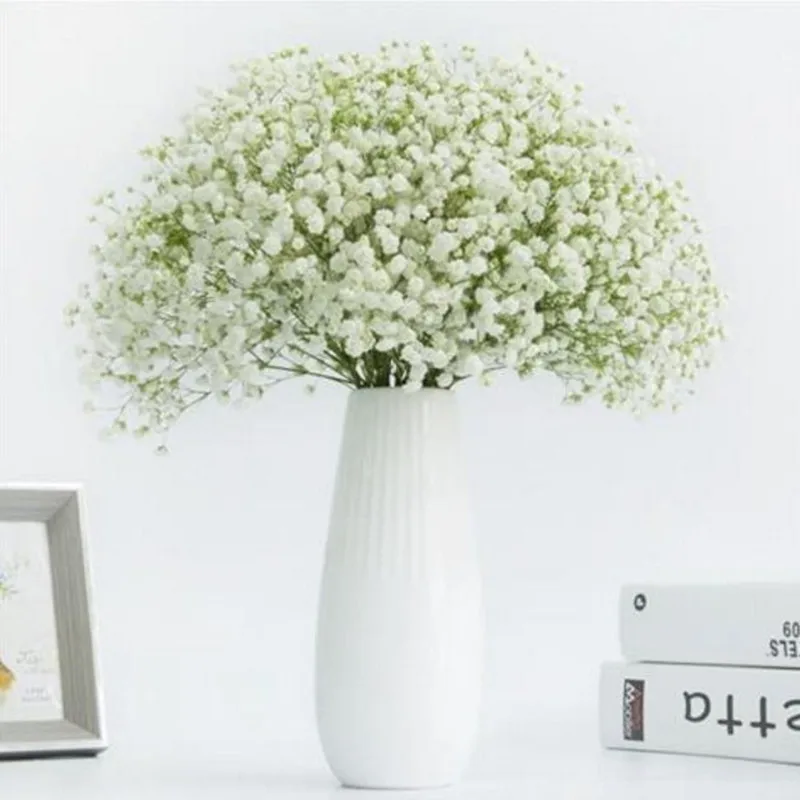 

30gMini Gypsophila Dried Flowers Natural Babysbreath Preserve Floral Plant Bouquet Wedding Party Home Backdrop Decor DIY Craft