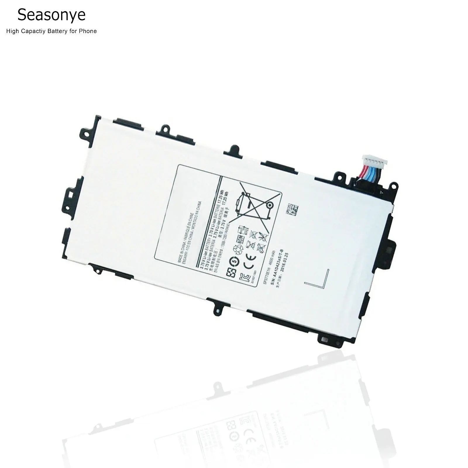 Seasonye 1x4600mAh SP3770E1H Tablet Tab Замена литий полимерной батареи для Samsung Galaxy Note 8 0 GT N5100 N5110