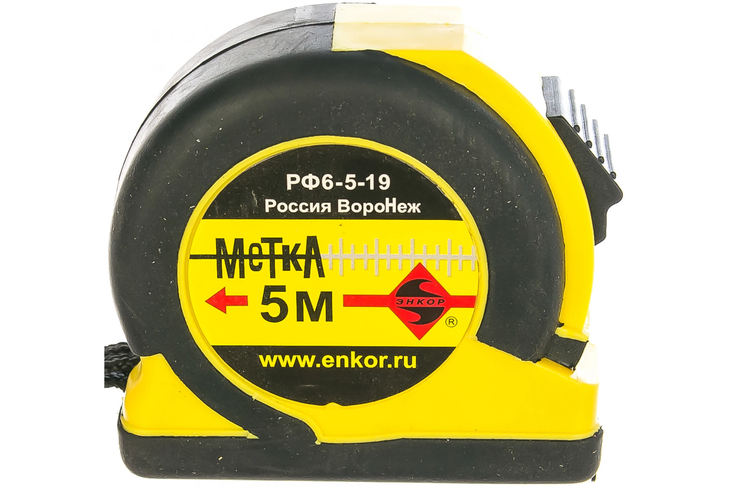 Рулетка 5м Метка 10106 РФ6-5-19 Энкор |