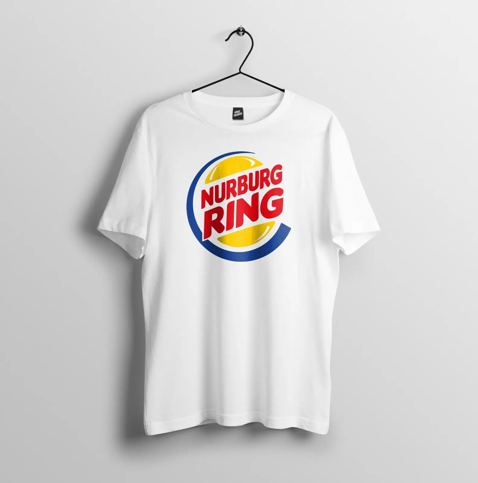 Nurburgring забавные Burger King Parody Racing Track Мужская футболка унисекс S 2XL|Мужские футболки| |