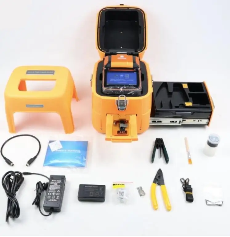 Поддержка множества языков сигнальный огонь AI 9 сварочный аппарат FTTH Оптический