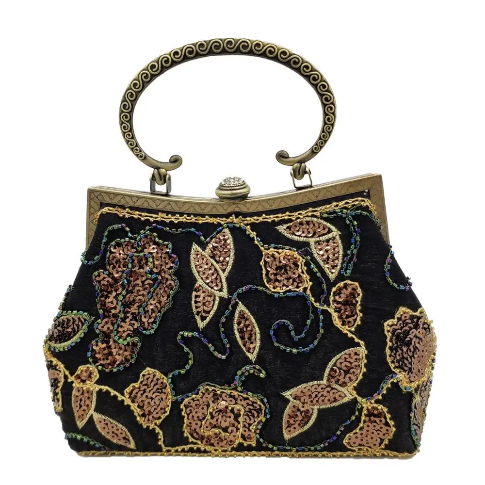 Женский винтажный кошелек Boutique De FGG вечерняя сумочка в китайском стиле