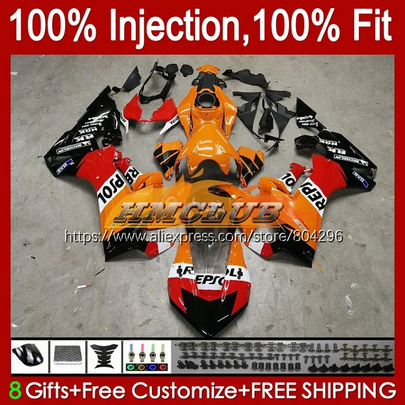 

Injection For HONDA CBR 1000 RR CBR 1000RR CBR1000 RR 93No.36 CBR1000RR 17 18 19 CBR-1000RR Repsol orange 2017 2018 2019 Fairing