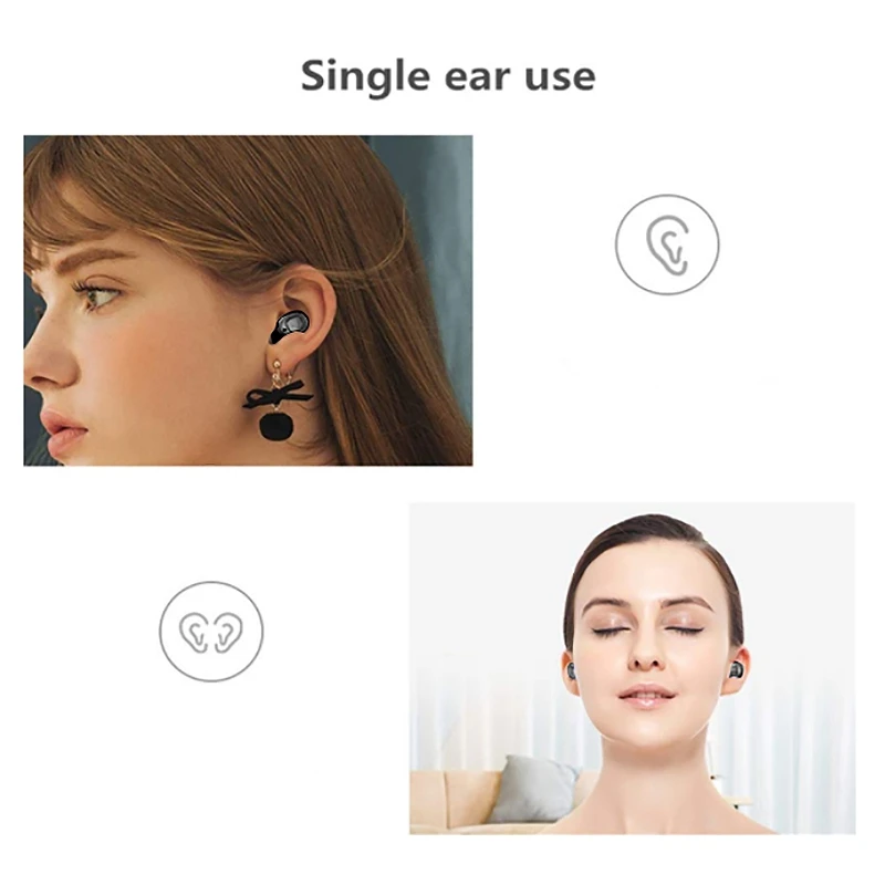 XG21 Беспроводная bluetooth гарнитура Bluetooth V5.0 светодиодный цифровой дисплей наушники