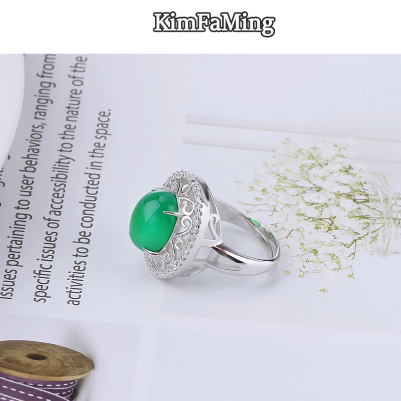 Изысканный Для женщин кольца серебряные с камнями в Ювелирные украшения на день