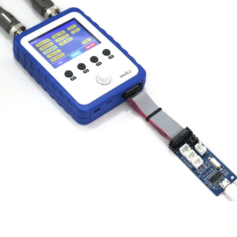 HOT-WAVE2 2.4 Inch Handheld Pocket-Size Digital Oscilloscope Touch-Screen Dual Channel Storage Kit | Инструменты