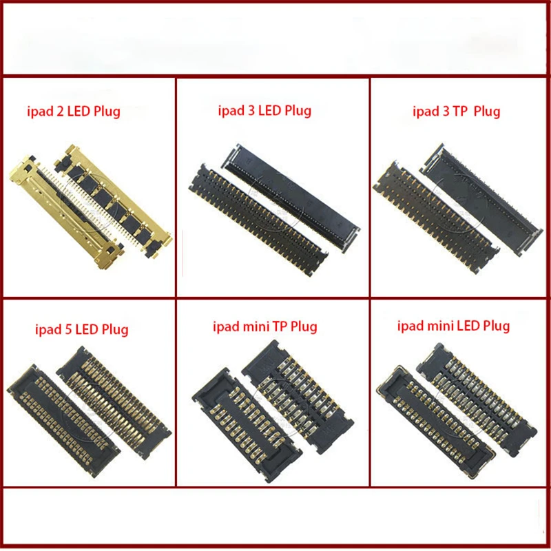 ЖК-экран штекер FPC разъем и сенсорный TP PFC для материнской платы дисплей Ремонт Apple