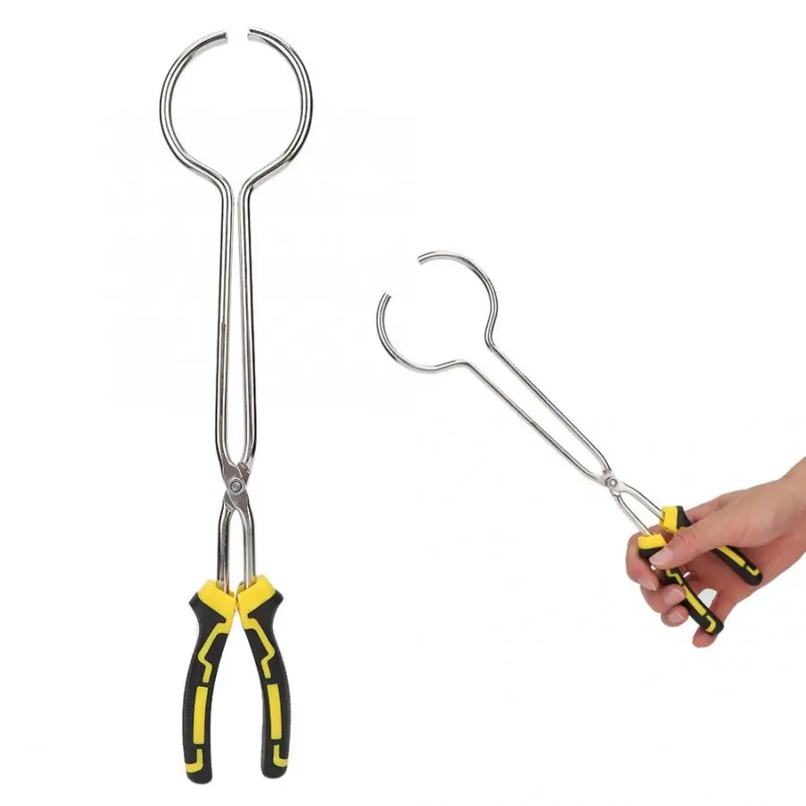 Metal Non-slip Crucible Gripper Plier Jewelry Gold Sliver Copper Processing Crafts Tool Durable For Jeweler Making | Украшения и