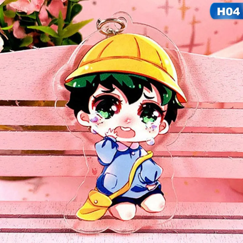 KEY4498H04 Boku No Hero academic анимированный брелок для ключей My Hero academic брелок в стиле аниме - Color: KEY4498H04