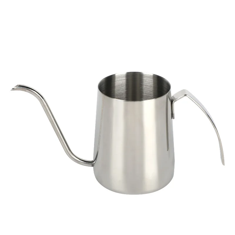 

304 stainless steel hand rolling pot hanging ear coffee pot thin mouth pot fine mouth pot coffee