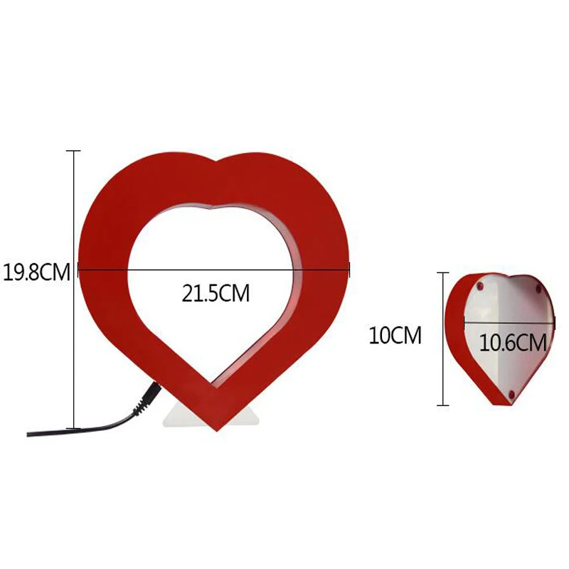 Магнитная левитационная плавающая фоторамка для свадьбы годовщины праздника