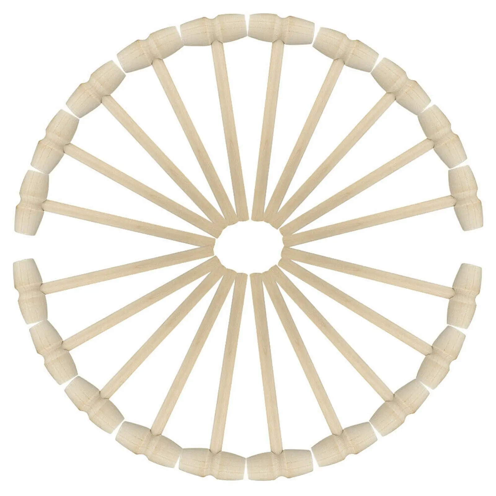 

10/20 Mini Wooden Hammer Kids Beating Toys Crab Lobster Wood Mallet Set Home Hammer Tool for Leathercraft And Jewelry Crafts