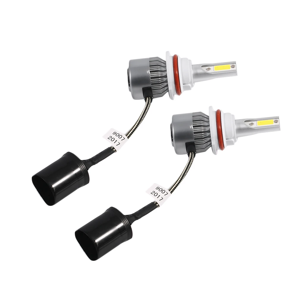 

2Pcs 2000LM 6000K LED Light Headlight Kit Car High Low Beam Bulb Kit Fog Lamps LED High Power Bulb Car Headlights