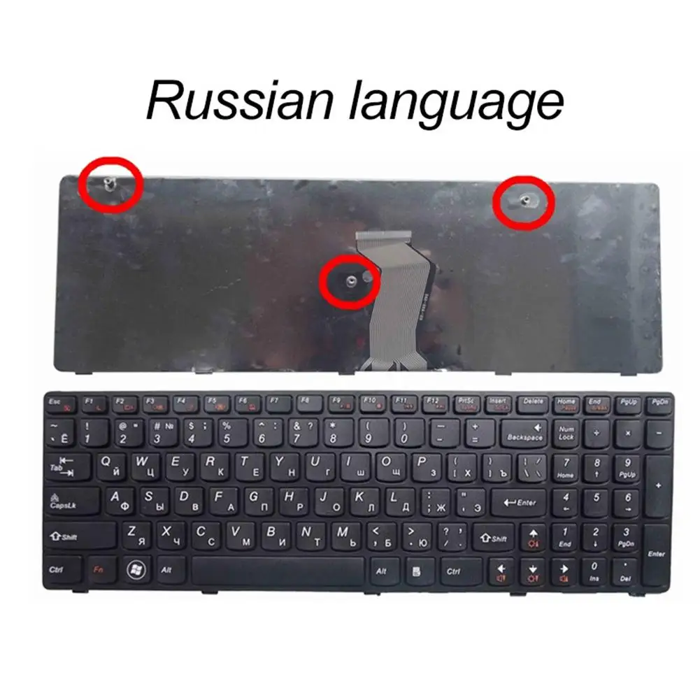 Английская Русская клавиатура для lenovo G580 Z580A G585 Z585 B580 G780 G590 ноутбук | Компьютеры и