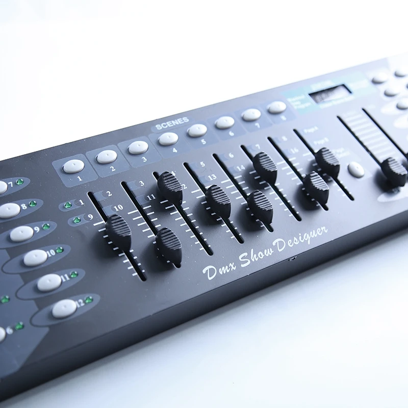 New 192 Dmx Controller Stage Light Dj Equipment Console for Led Par Moving Head Spotlight Dmx512 Eu Plug | Лампы и освещение