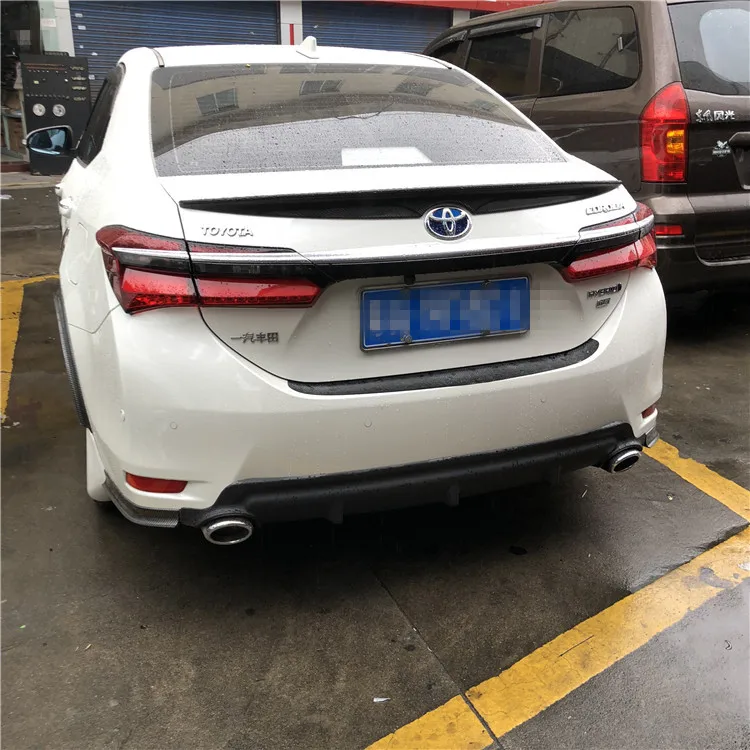 Спойлер для Corolla 2014-2017 Toyota ycyw спойлер из АБС-пластика заднее крыло автомобиля