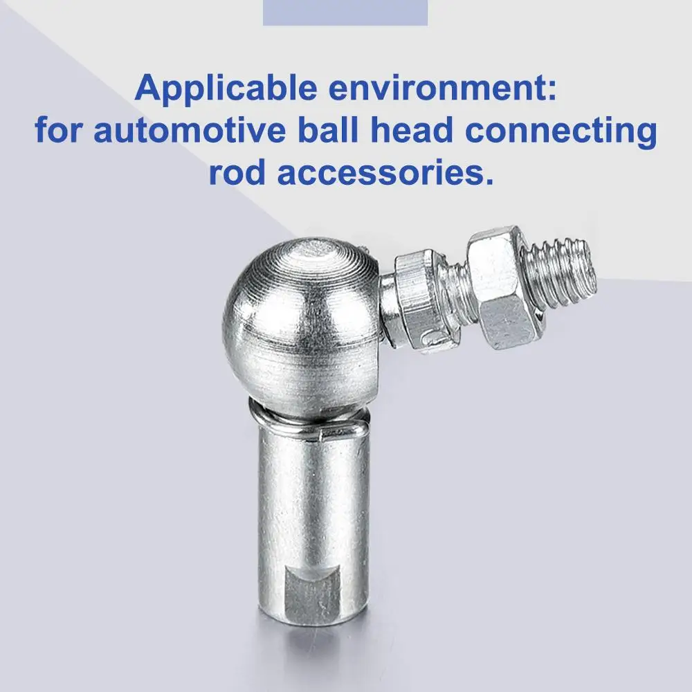 Новые гибкие 4/5/6 шт. Углеродистая сталь CS8 CS10 правая резьба M5x0.8 M6x1.0 шаровая