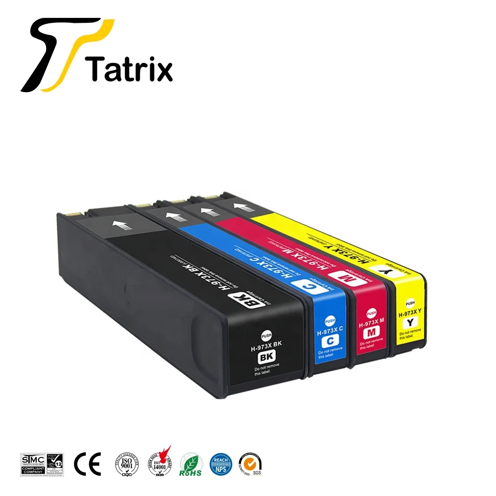Совместимый с Tatrix чернильный картридж замена для HP 973 973X Pagewide pro 452dn dw 477dn 552dw 577dw z