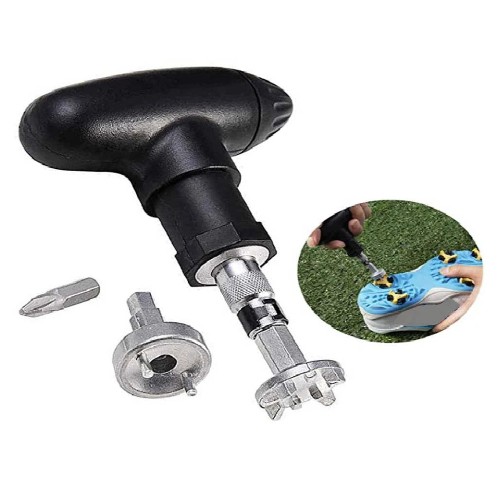 

Handheld Golf Wrench Cleats Removal Adjustment Accessories Puller