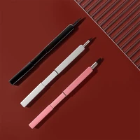 retractable lip brush cosmetic makeup brushes aluminum tube make up brushes with cover aluminium tube drawing lips outline