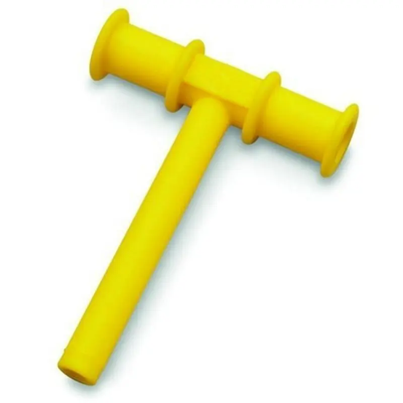 Tubo de mascar masticable para beb&eacute;, mordedor con Motor Oral, herramientas tuxturadas para autismo, juguetes de terapia sensorial, herramienta de terapia del habla, 4 Uds.-3