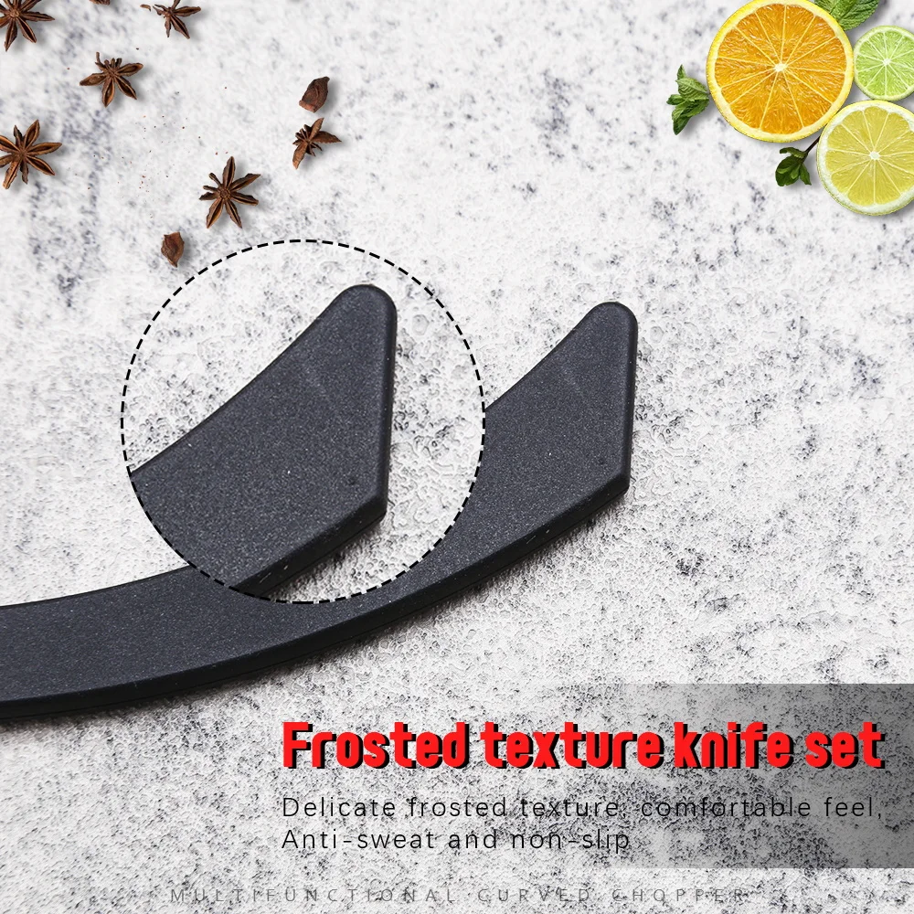 Нож из нержавеющей стали измельчитель салата с одним острым лезвием трав нож для