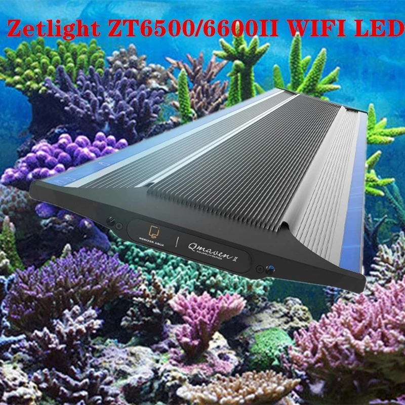 구매 Zetlight ZT-6500IIM ZT-6600IIM ZT-6800IIM 전체 스펙트럼 해수 산호 물고기 탱크 LED 램프 조명 산호 램프 실린더 Led 램프