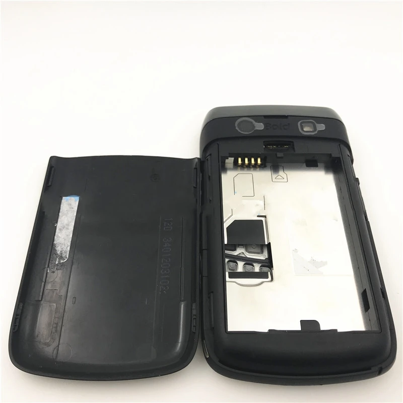 Новый оригинальный полный корпус для BlackBerry 9700 чехол задней крышки аккумулятора +