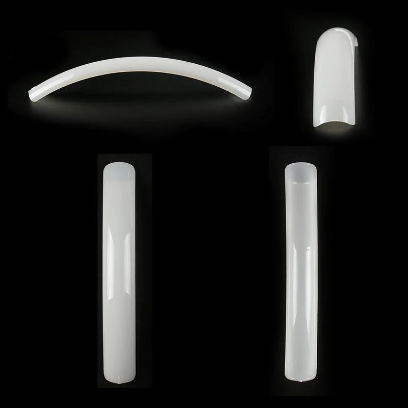 10 шт/100 шт сумка полное покрытие натуральный прозрачный акриловый УФ гель